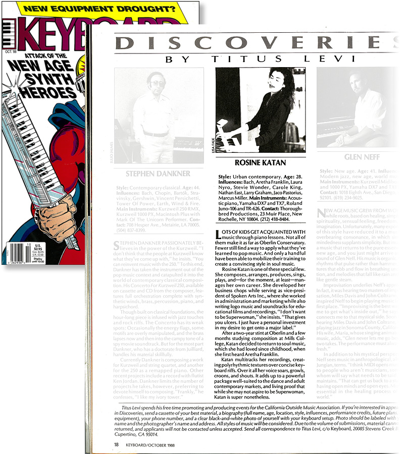 Keyboard magazine review