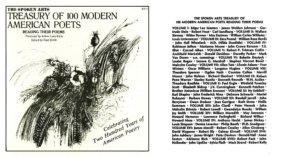 Spoken Arts Catalog 1986
